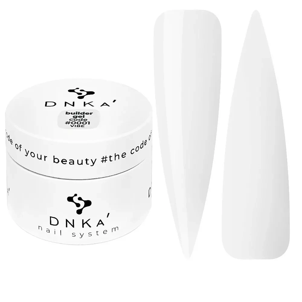 Гель для нарощування нігтів DNKa Builder Gel №01 Vibe 30 мл.
