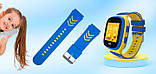 Смарт-годинник Gelius (IP67) (Ukraine) Kids smart watch, GPS/4G Blue/Yellow, фото 5