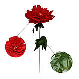 Гілка півонії, 66см, фото 5