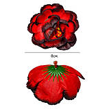 Штучні квіти букет піони густі Роузі, 72см, фото 3