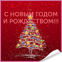 С Новым 2015 годом и Рождеством!
