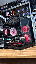 Б/в Під замовлення ігровий ПК Qube Crystal ARGB Black MT| Ryzen 5 5500| 32GB RAM| 1000GB SSD| Radeon RX 6700 XT 12GB, фото 3