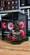 Б/в Під замовлення ігровий ПК Qube Crystal ARGB Black MT| Ryzen 5 5500| 32GB RAM| 1000GB SSD| Radeon RX 6700 XT 12GB, фото 4