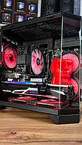 Б/в Під замовлення ігровий ПК Qube Crystal ARGB Black MT| Ryzen 5 5500| 32GB RAM| 1000GB SSD| Radeon RX 6700 XT 12GB, фото 6