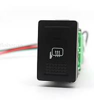 Кнопка Suzuki подогрев зеркал 4х2,6см без фішки