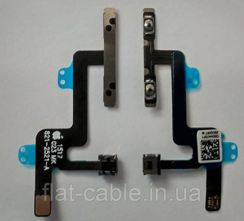 Шлейф кнопки регулювання гучності та беззвучного режиму для iPhone 6 оригінал (54)