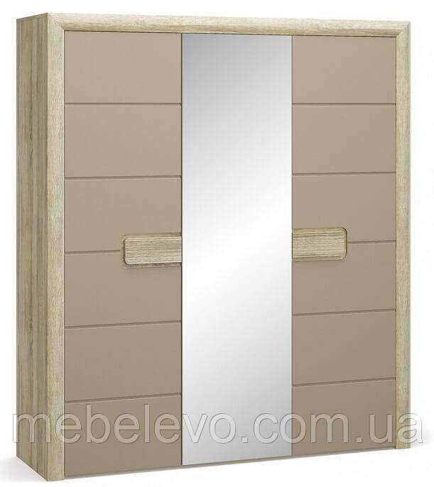 Шафа Флоренс 3Д 2141х1881х564мм секвоя + капучіно  Меблі-Сервіс