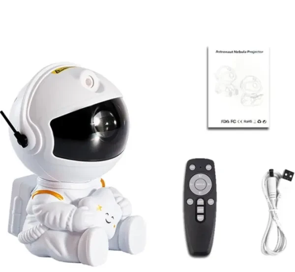 Нічник Infinity Starry Sky Projector XY-H8 White астронавт зоряного неба