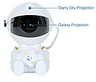 Нічник Infinity Starry Sky Projector XY-H8 White астронавт зоряного неба, фото 3