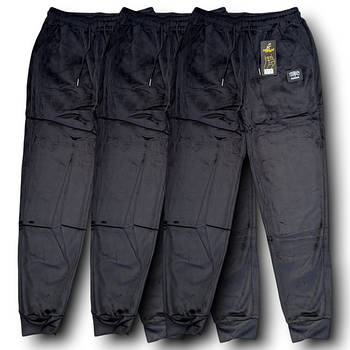 KENALIN 9253-2В джогери велюр на хутрі (3XL-4XL, 4XL-5XL, 5XL-6XL, 6XL-7XL)