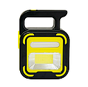 Ліхтар акумуляторний з функцією Power Bank Bailong BL-925 Yellow, фото 3