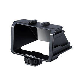 Фліп-екран для селфі Ulanzi Selfies Mirrorless Camera Flip Screen with 3 Cold Shoe Mounts R031 UV-1823 Black