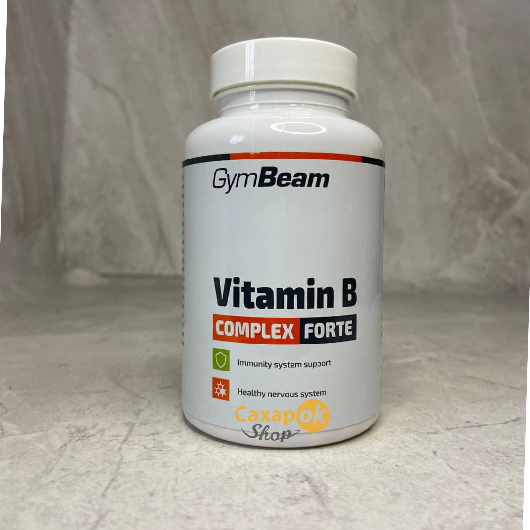 Вітамін B-Complex Forte, GymBeam, 90 таб