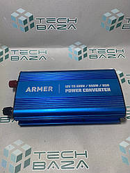 Перетворювач напруги 12V-220V/550W/USB/мод.хвиля ARMER