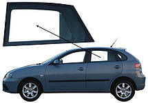Бічне скло Seat Cordoba 2003-2008 задніх дверей ліве