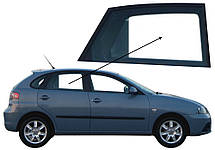 Бічне скло Seat Cordoba 2003-2008 задніх дверей праве