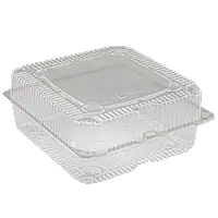 Контейнер пластиковий для кондитерських виробів 212*212*90