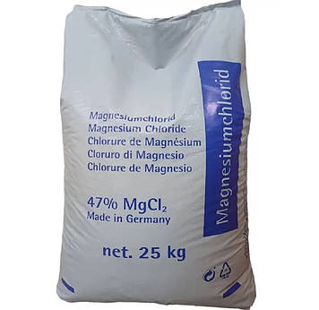 Бішофіт технічний. Хлорид магнію, магній хлористий 25кг