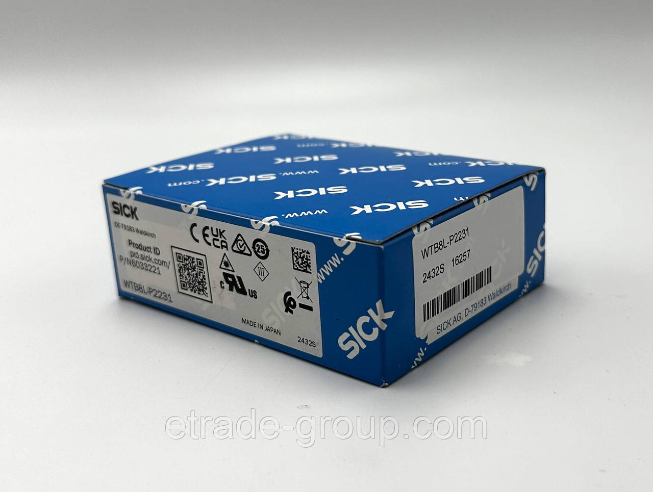 Фотоелектричний датчик Sick WTB8L-P2231 6033221