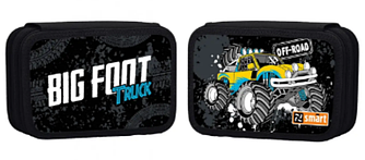 Пенал Monster Truck твердий двойний Smart HP-01 533287