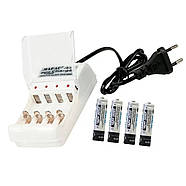 Зарядний пристрій Jiabao Digital Power JB-212 + 4 акумулятори AAA 2500 mAh 0130, фото 4