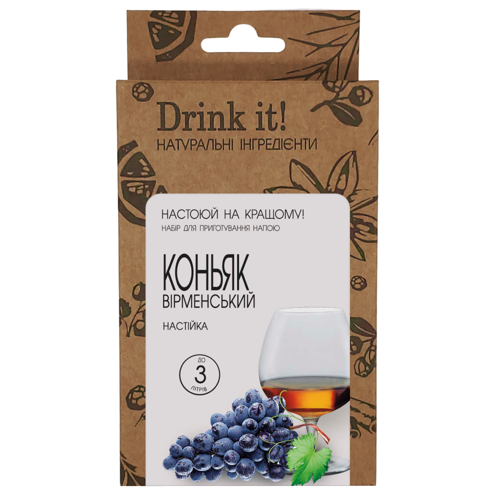Набір для настоювання Drink it Вірменський коньяк