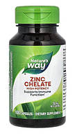 Цинку хелат, Nature's  Way, 30 мг, 100 капсул