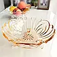 Салатниця-фруктівниця скляна на ніжках "Еніо амбер" 235 мм Helios DM002J, фото 5