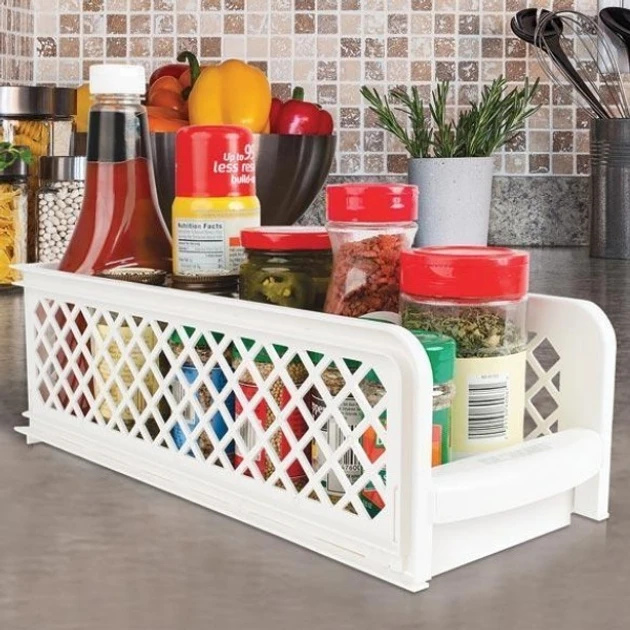 УЦЕНКА! Органайзер Portable 2 Tier Basket Drawers (Плохая упаковка 2566)