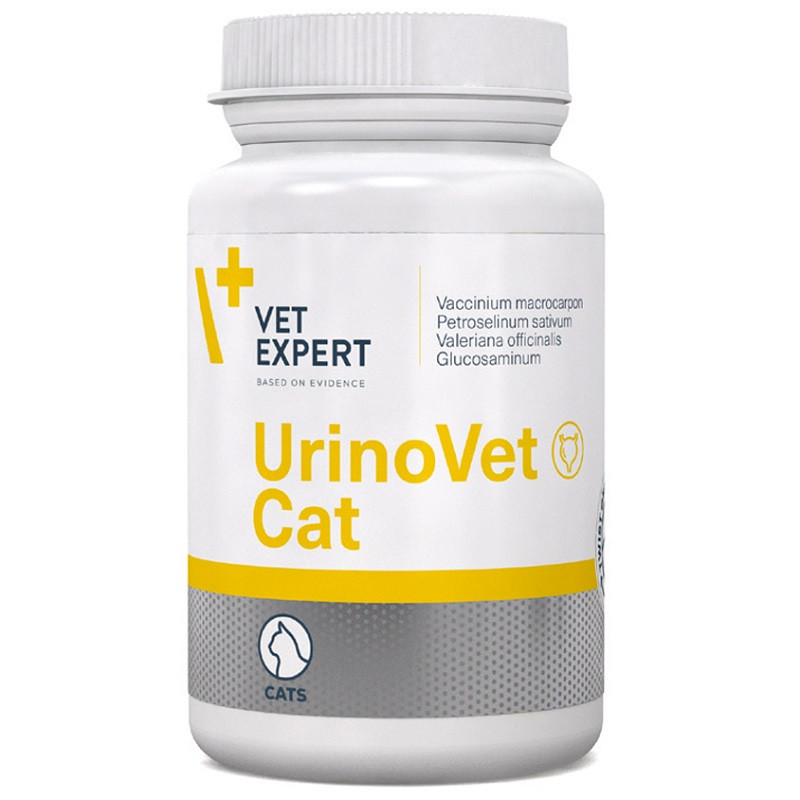 Таблетки для котів UrinoVet Cat для підтримки сечовидільної системи No45 VetExpert