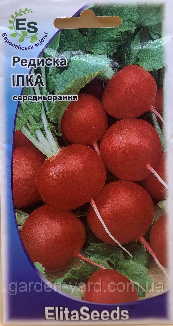 Насіння редиска Ілка 3г. ElitaSeeds
