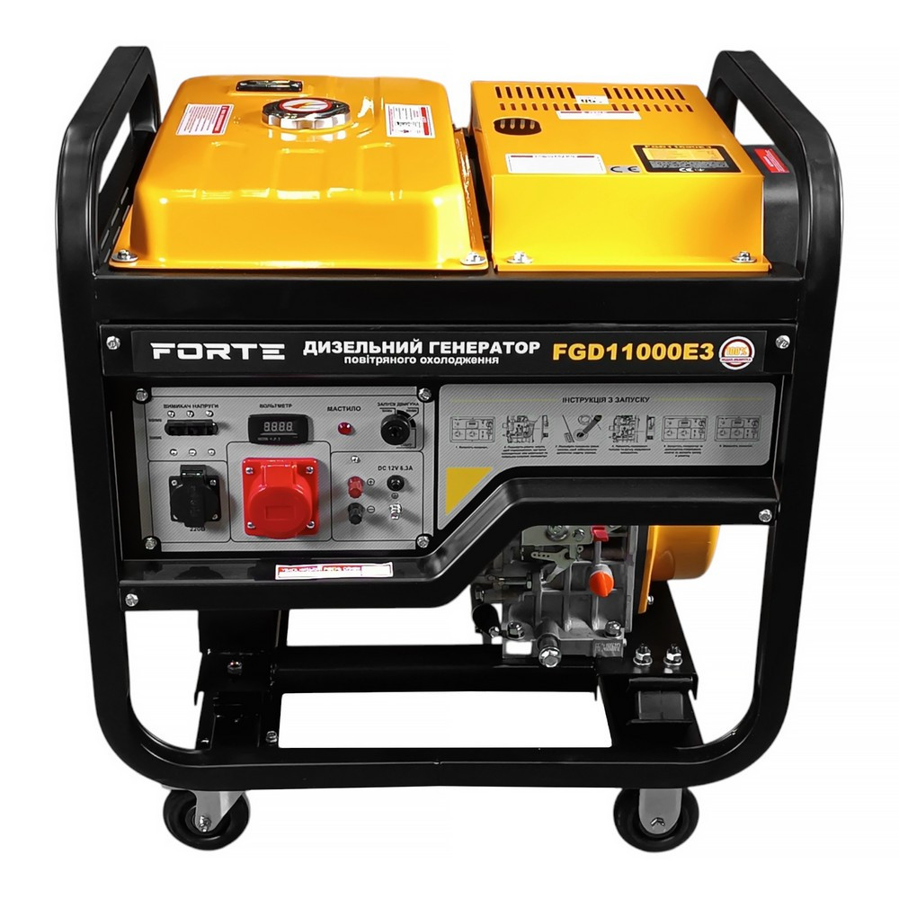 Генератор дизельний 8 кВт Forte FGD 11000E3