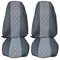 Чохол на сидіння Volvo FH4 +2013 (2шт.) сірий