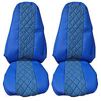 Чохол на сидіння Volvo FH4 E6 +2013 (2шт) синій