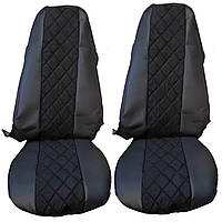 Чохол на сидіння Volvo FH4 чорний +2013 (2шт.)
