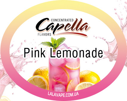 Ароматизатор Capella Pink Lemonade (Рожевий лимонад)
