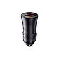 Автомобільний зарядний пристрій Baseus Golden Contactor Max Dual Fast Charger Car Charger U+U 60W Dark Gray, фото 7