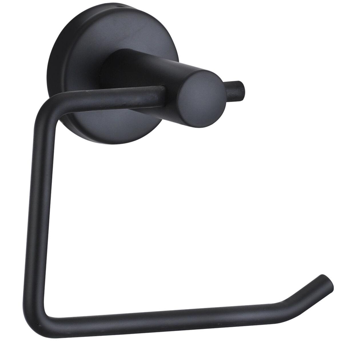 Паперотримач Arino City, чорний матовий, фото 1