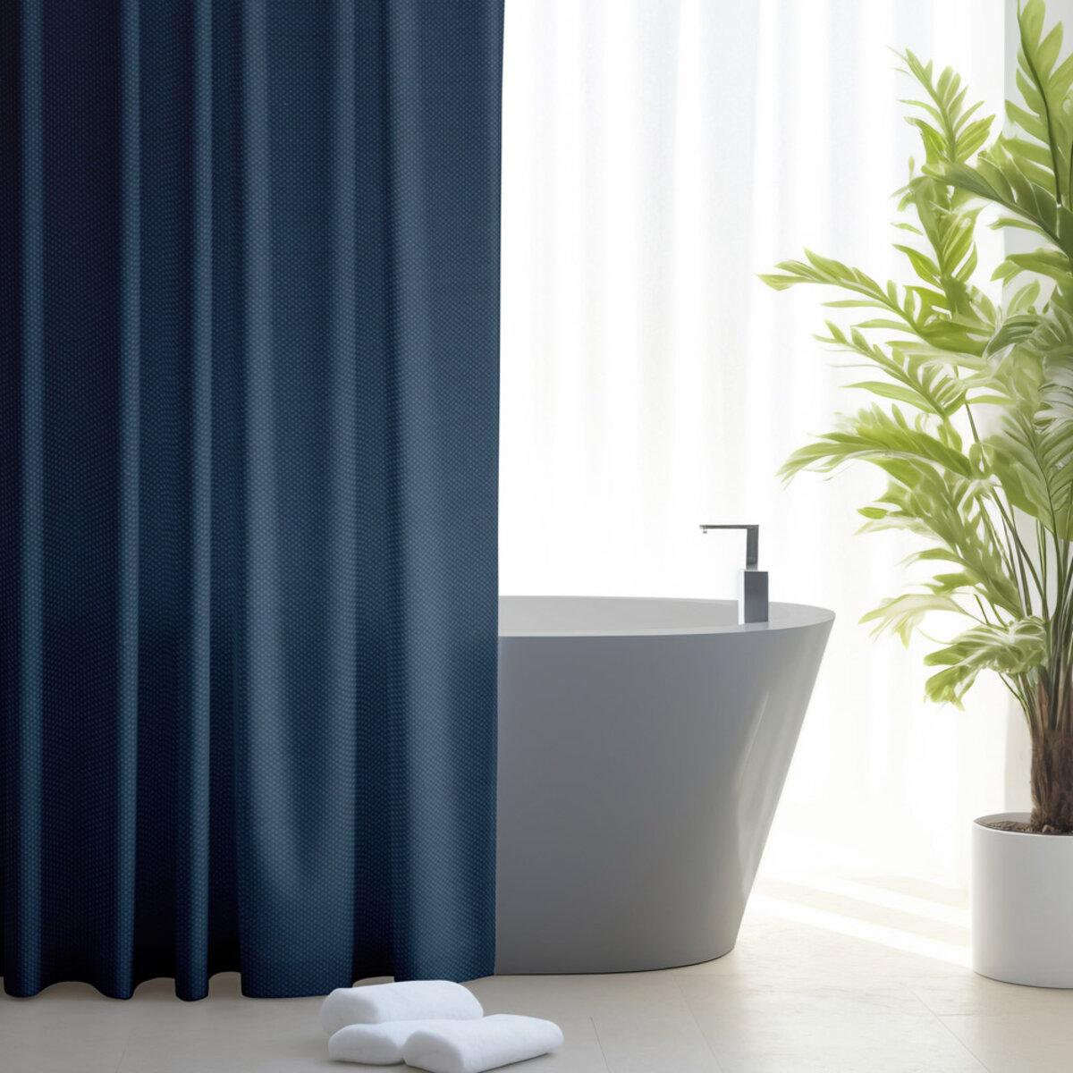 Шторка для ванної Trento Blue, 240х200, синій, фото 1