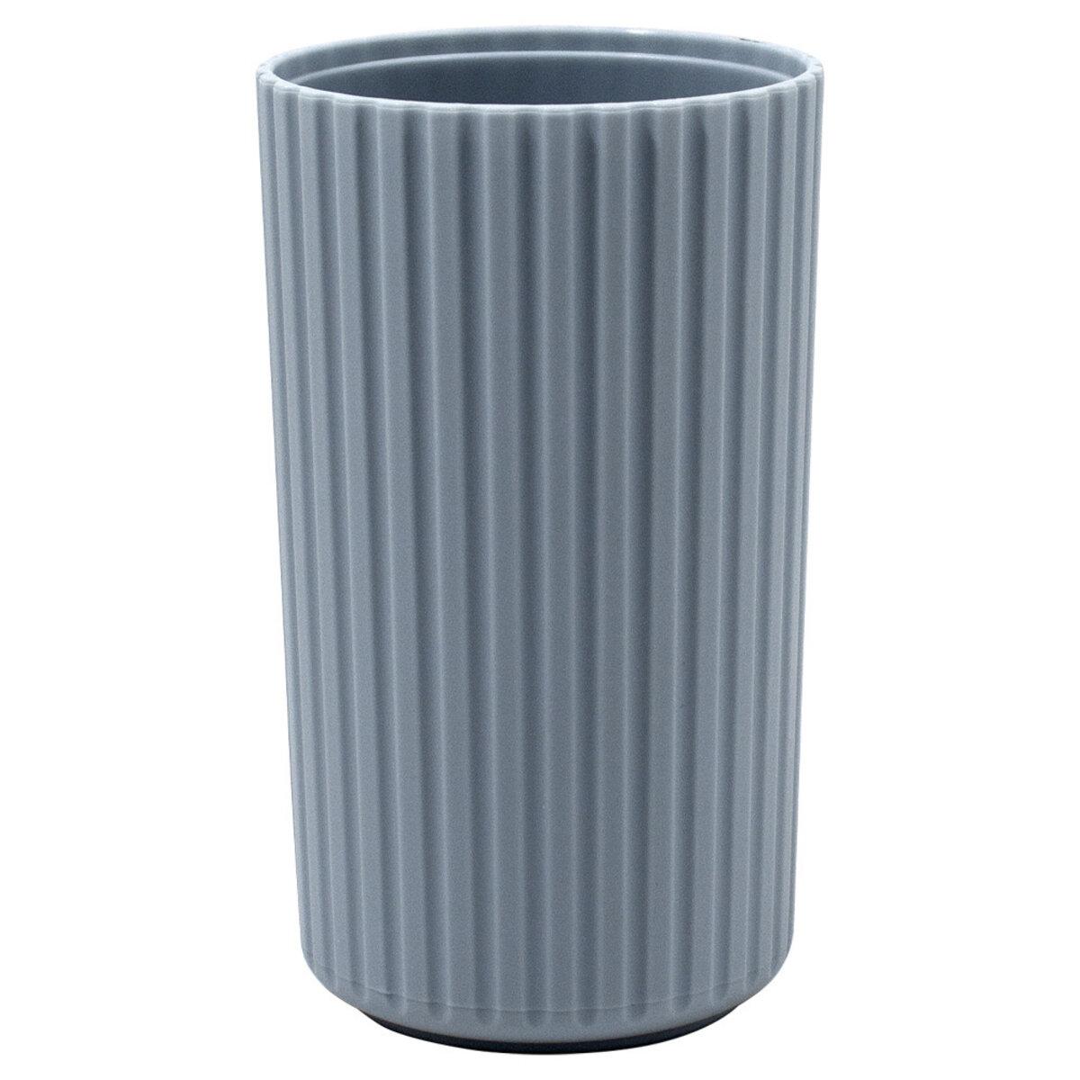 Стакан для зубних щіток Arino Grezzo Grey пластик, сірий, фото 1