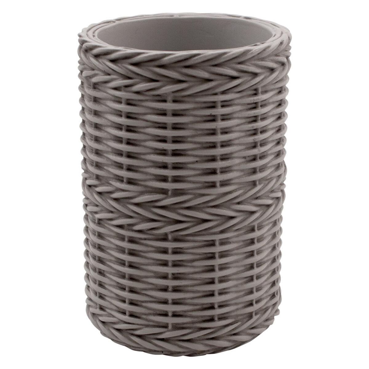 Стакан Trento Loza, сірий, полірезин, фото 1