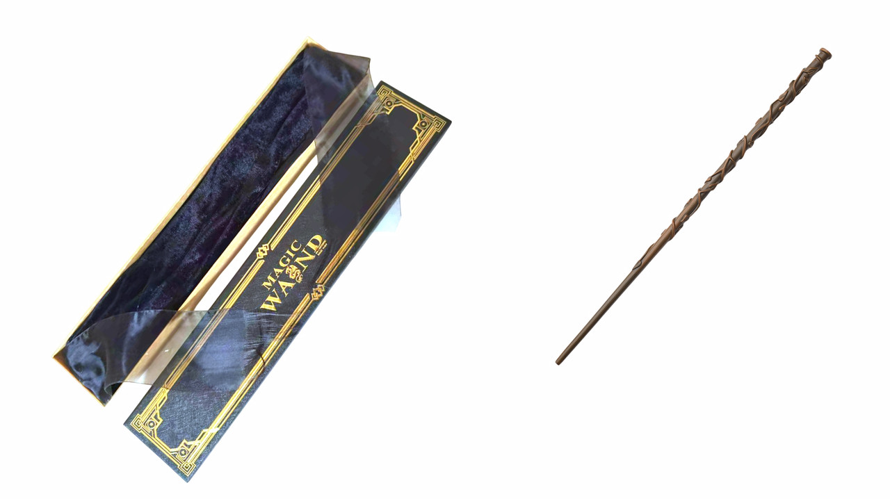 Чарівна паличка Гаррі Поттер Герміона Harry Potter Hermione 35-40 см із сердечником і коробкою, фото 1