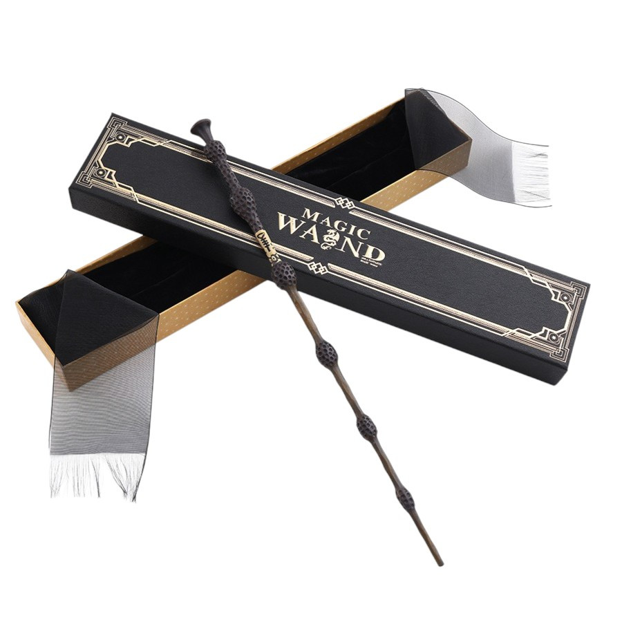 Чарівна паличка Гаррі Поттер Бузинова паличка Harry Potter Elder Wand 35-40 см із сердечником і коробкою, фото 1