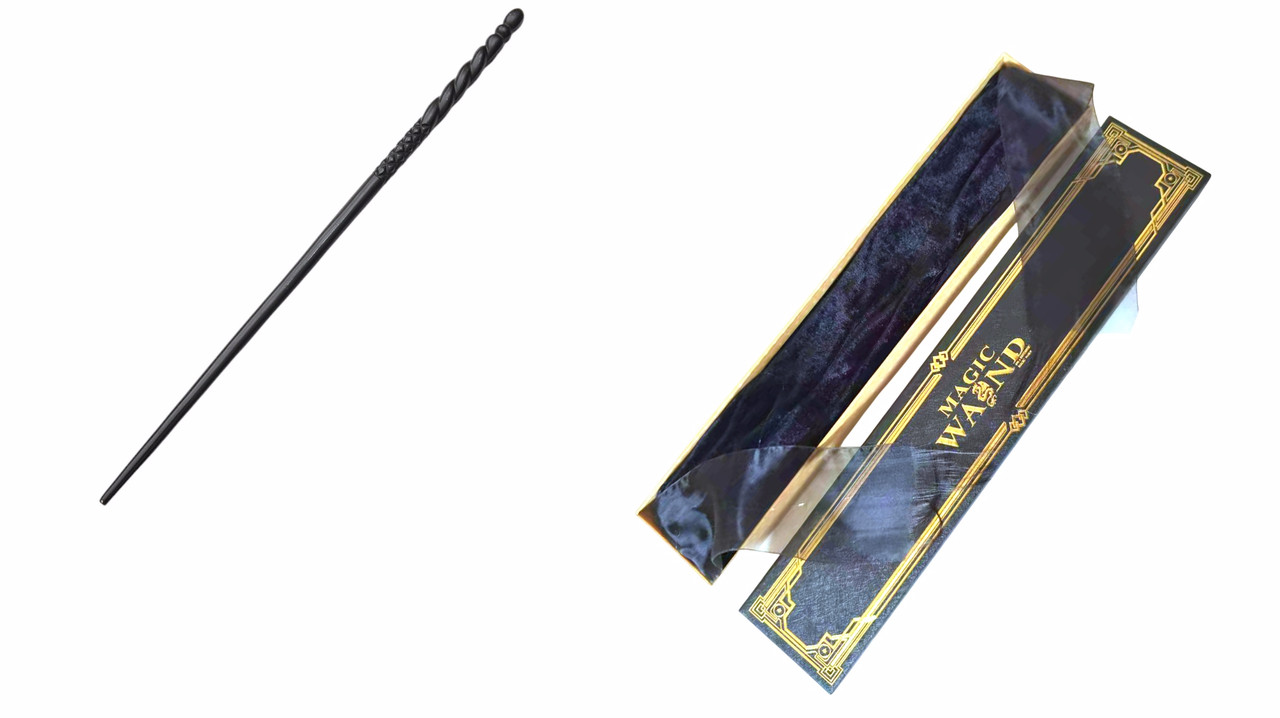 Чарівна паличка Гаррі Поттер Джіні Візлі Harry Potter Ginny Weasley 35-40 см із сердечником і коробкою, фото 1