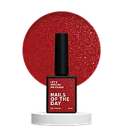 NailsOfTheDay Mrs. Claus gel polish — насичено червоний гель-лак для нігтів, 10 мл