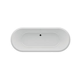 Ванна акрилова окремо стояча суцільнолита Elara 1700x700 White з сифоном