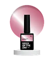 NOTD Korean cat eye 11 — рожевий гель лак котяче око, 10 мл