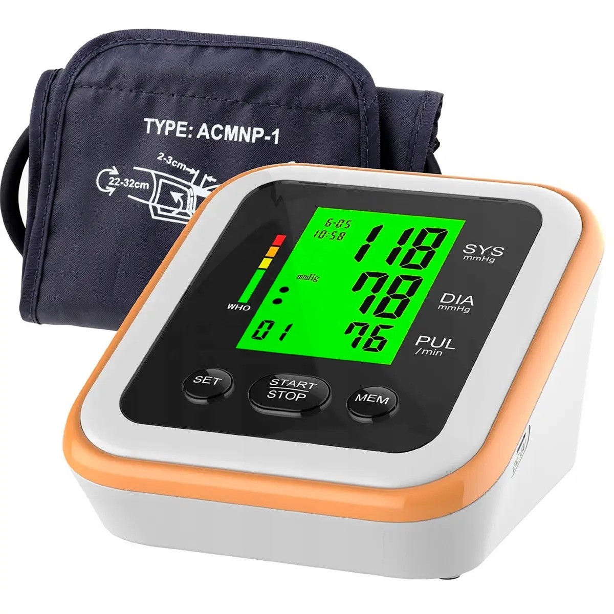 Автоматичний електронний тонометр на плече AIRM HEALTH (9046)