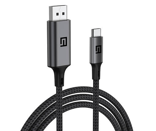 Кабель ArmorStandart Type-C-Displayport 4K 60Hz 2m Black (ARM76892), фото 1