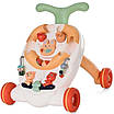 Ходунки дитячі каталка розвиваюча Перші кроки пальчикові ігри музичне брязкальце мелодії звук підсвічування, фото 3